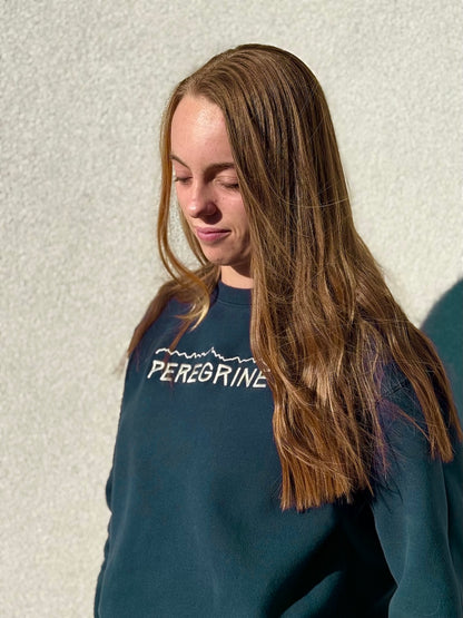 Peregrine Mountain-Line Crewneck (Embroidered)